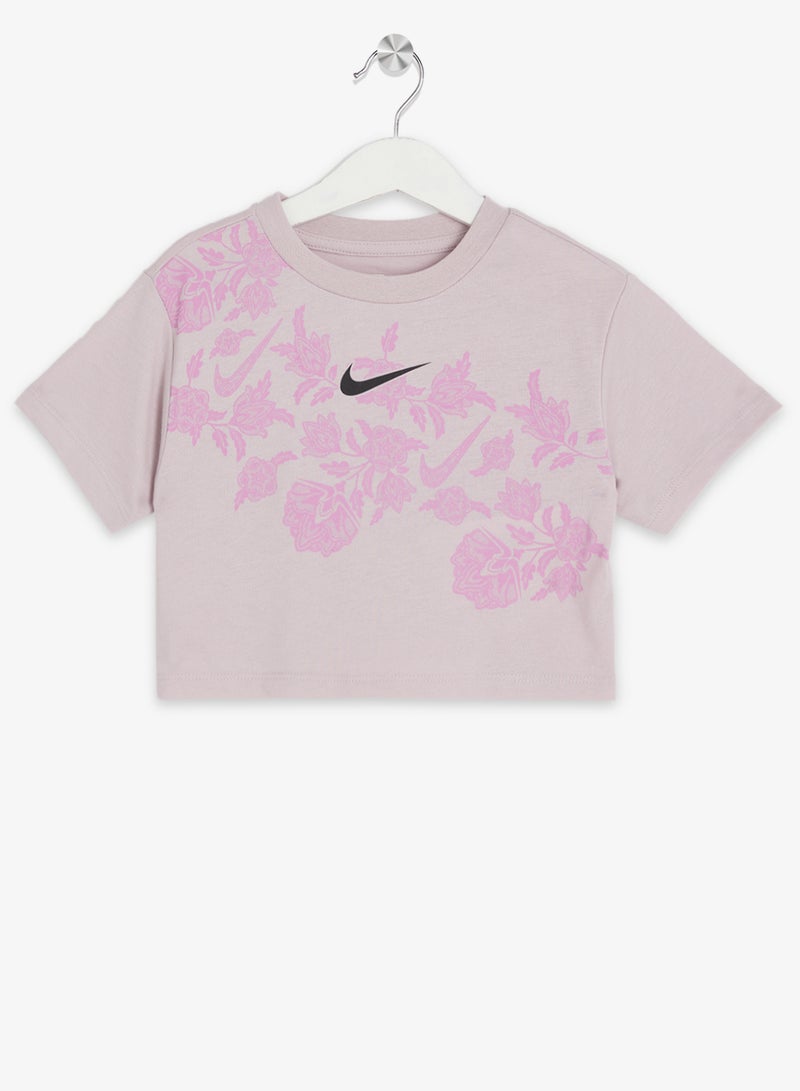Nike Kids Lace It Up Boxy T-Shirt - Image 1