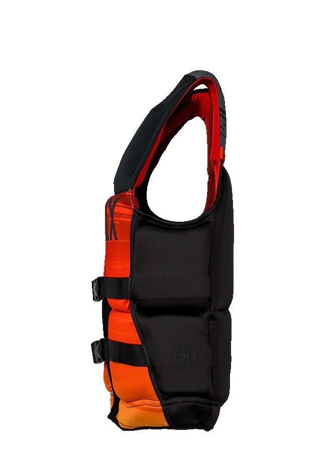 Ronix Megacorp Surf - Capella 3.0 - CGA Life Vest - Fireball (2025) - Image 2