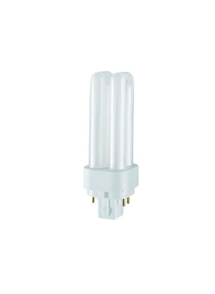 Osram Osram Duluxd/E Energy Saver Cflni, 2 Tubes (18W) 4 Pin Plug In BaseG24Q-2, 1200 Lm Lumilux -Cool White/Energy Class A  - Image 1