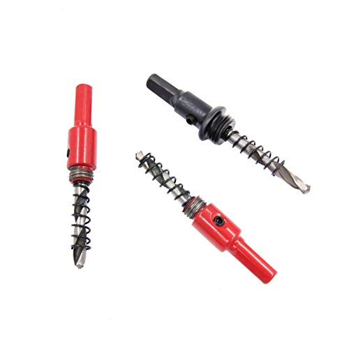 Laiwei Hole Saw Kit, 11 Pcs 3/4" to 2-1/2" General Purpose Hole Saw Drill Bits, HSS Hole Cutter with Arbor for Wood, Plastic, Drywall,Size(19,22,25,28,35,38,44,51,54,57,64) - Image 5