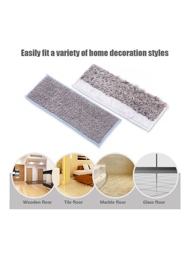 NIBEMINENT 6-Pack Washable Dry Mopping Pads for iRobot Braava Jet M6 White/Grey - Image 4