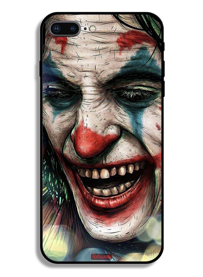 Tolwak Apple iPhone 8 Plus Protective Case Joker Laughing Face - Image 2