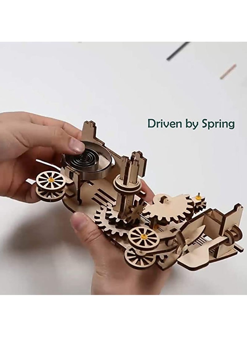 ROKR 3D Wooden Puzzle Scale Model Vehicle,Airship - Image 3