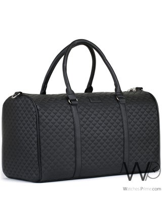 Emporio Armani Black Leather Duffle Gym Bag - pzsku/Z1A0D2C07B8BE6C277511Z/45/1744596417/c664d7fb-2d8c-4db8-a503-f24f658973d9