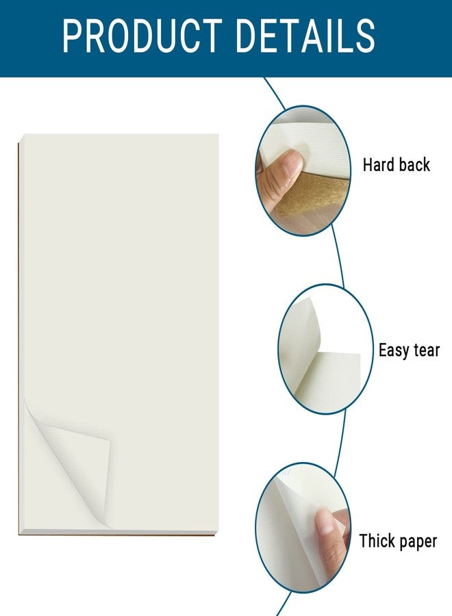 suituts 12 Pack Memo Pads 5.5X8.5 Inch Scratch Pads/Writing Pads, Total 1200 Sheets Blank Note Pads Bulk for Office, School, Business Work (Each Pad 100 Sheet) - Image 3