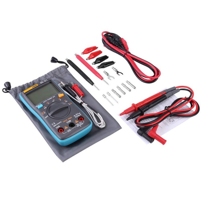 AN8002 6000 Counts Ohm Current Meter, Digital Ohm Current Measures Multimeter, True RMS Digital Multimeter for Automotive Household Electrical - Image 1