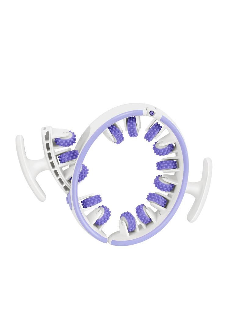 الأزرق جي دبليو مدلك الدهون كتلة نقطة الزناد العضلات بكرة كتلة الدهون إزالة اللفافة تدليك أداة تستخدم لفخذي العجل والخصر كتلة الدهون المضادة للعضلات لتخفيف الألم الليفي العضلي والأنسجة العميقة - Image 1