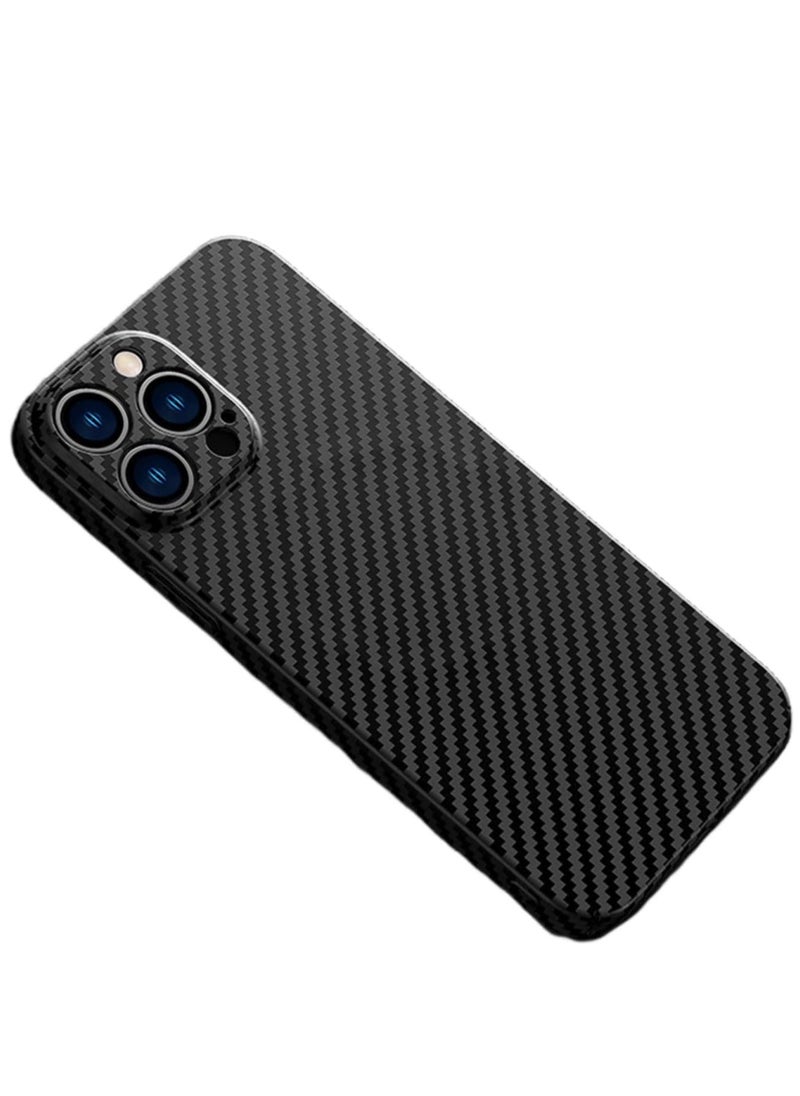 Raxoom Personality Handsome Light Thin Carbon Fiber Pattern PC Phone case Compatible with iPhone 11 Pro max Unique Comfortable Cool Shockproof Back Cover Brand: ELTERAZONE - Image 1