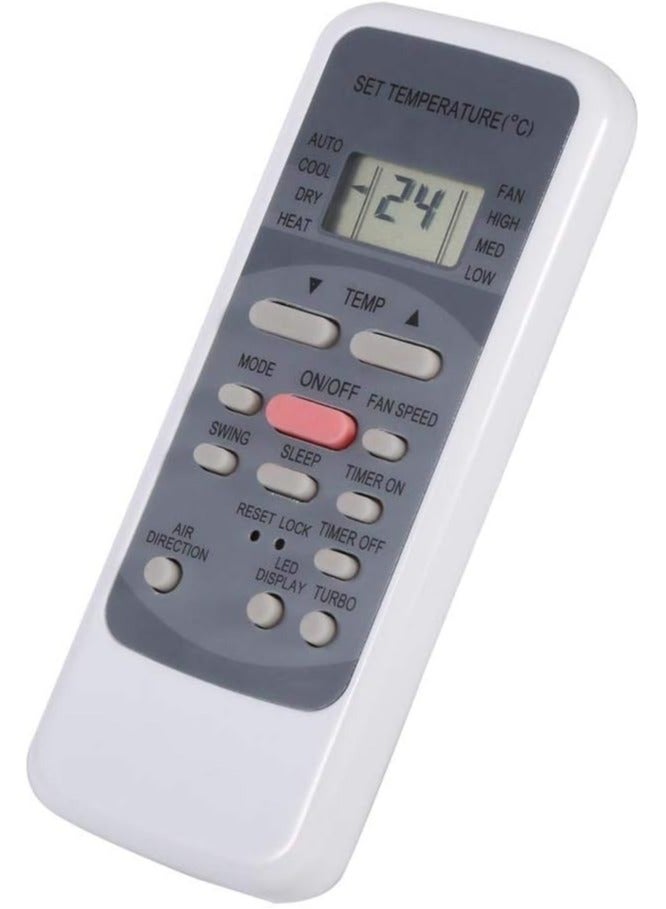 ELTRAZONE Replacement Air Conditioner Remote Control for Midea R51M/E with battery - Image 4