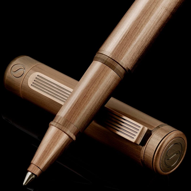 Scriveiner Copper Rollerball Pen - Stunning Luxury Pen, Schmidt Ink Refill, Best Roller Ball Gift Set for Men & Women, Professional, Executive Office, Nice Pens - Image 1