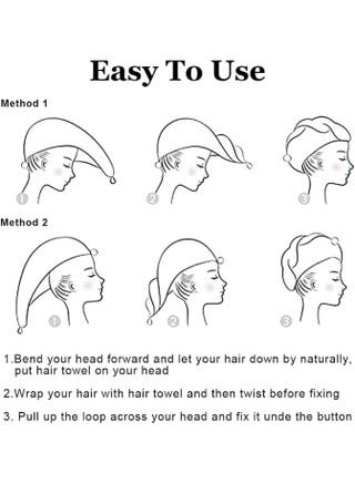 Microfiber Hair Towel Wraps