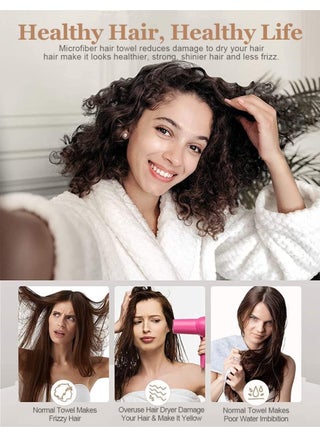 Microfiber Hair Towel Wraps