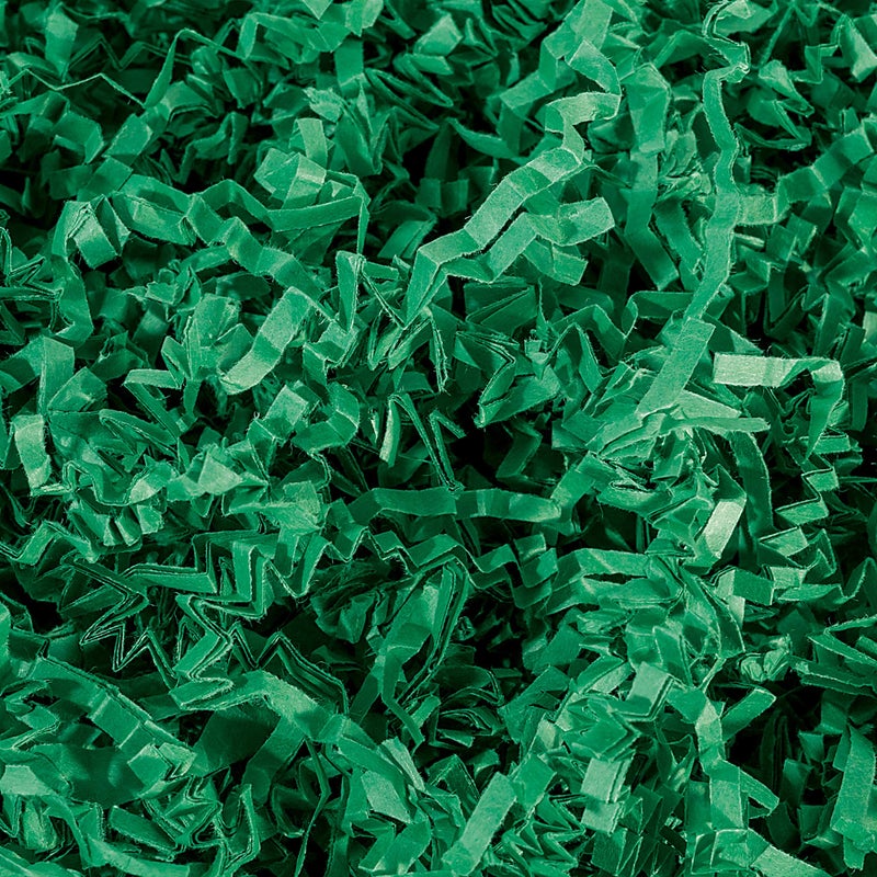 MagicWater Supply  2 LB  Green  Crinkle Cut Paper Shred Filler great for Gift Wrapping Basket Filling Birthdays Weddings Anniversaries
