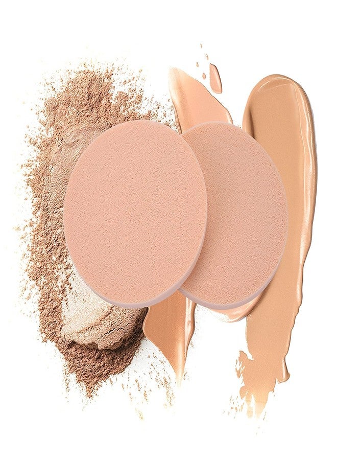 مولين مجموعة إسفنجات مولين الدائرية، 12 قطعة، إسفنجات بودرة الوجه مقاس 2.2 بوصة، إسفنجات رغوية لكريم الأساس السائل، تنظيف الوجه - Image 3