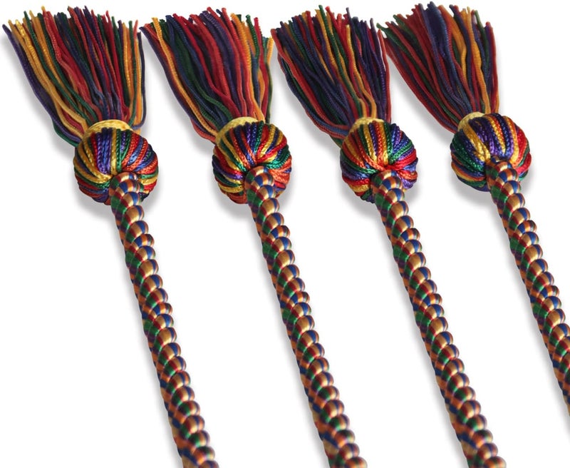 Endea Graduation Double Honor Cord (Rainbow) - Image 4