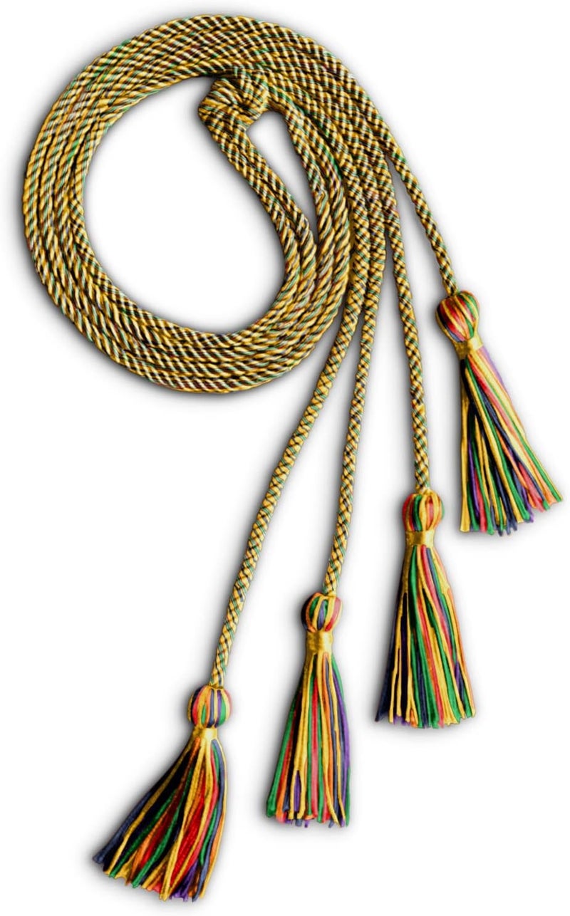 Endea Graduation Double Honor Cord (Rainbow) - Image 5