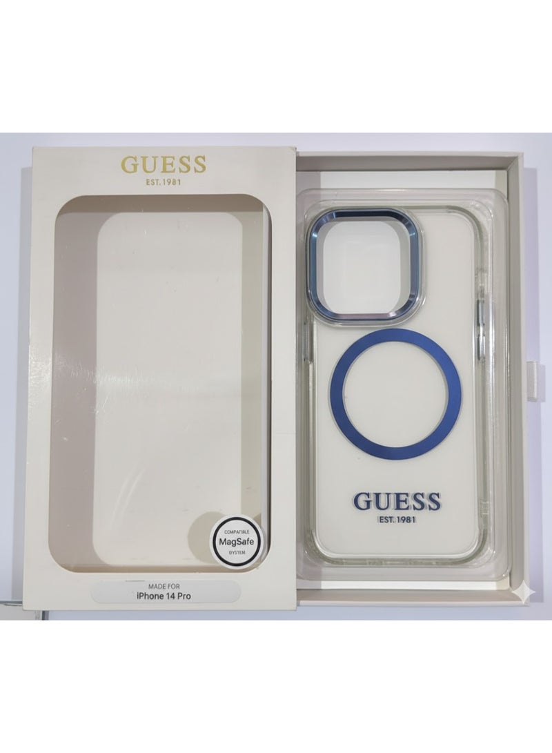 GUESS Gess MagSafe Case for iPhone 14 Pro