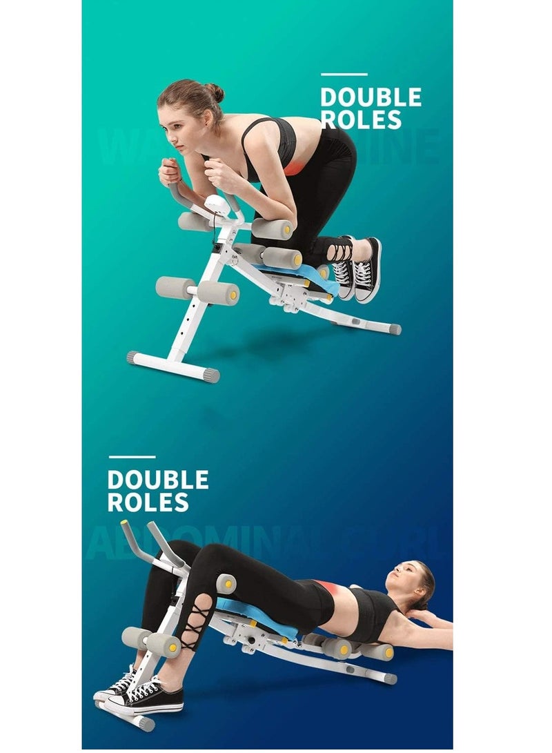 ALCOACH Foldable abdominal trainer with adjustable height for sit-ups - Image 2