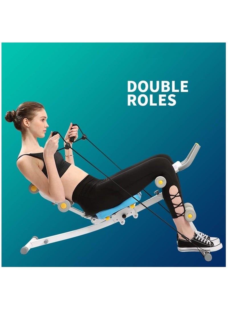 ALCOACH Foldable abdominal trainer with adjustable height for sit-ups - Image 3