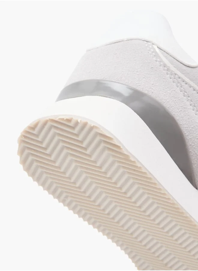 Lee Cooper Women's Mesh Sneakers with Lace-Up Closure