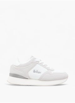Lee Cooper Women's Mesh Sneakers with Lace-Up Closure  - Image 3