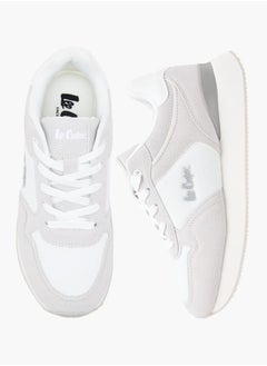 Lee Cooper Women's Mesh Sneakers with Lace-Up Closure  - Image 1
