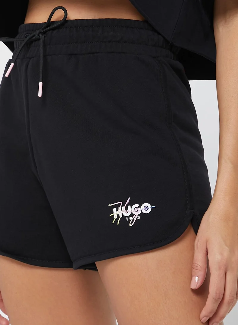 HUGO High Waist Shorts