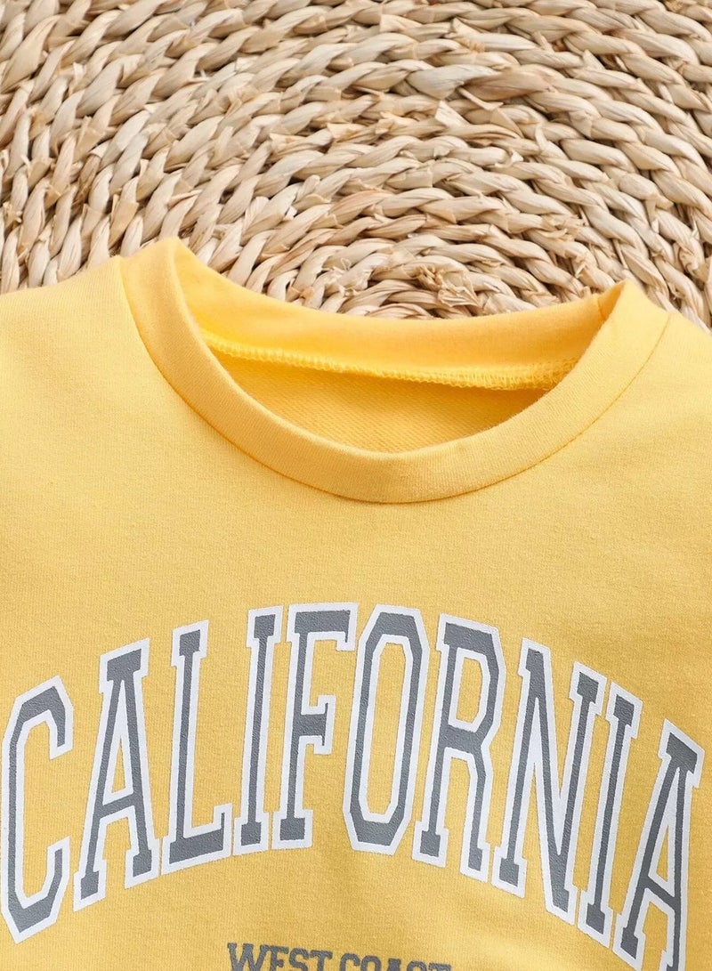 Baby Letter Graphic Sweatshirt - Image 4