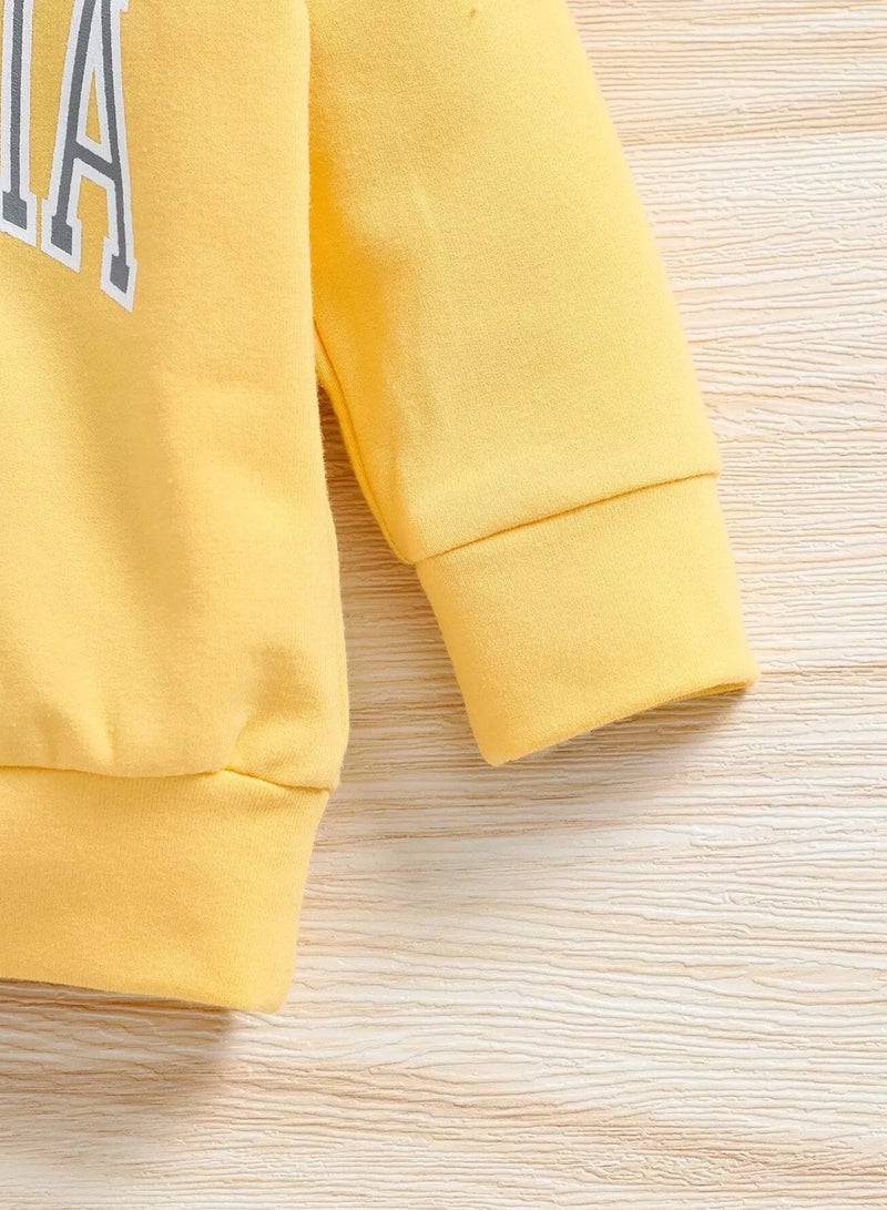Baby Letter Graphic Sweatshirt - Image 3