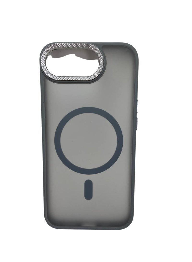 Eco Case for iPhone 16E Case Magnetic Translucent Matte Phone Cases [Compatible with MagSafe] Thin Slim Fit Shockproof Bumper Hard Protective Cover for Women Men Girls 