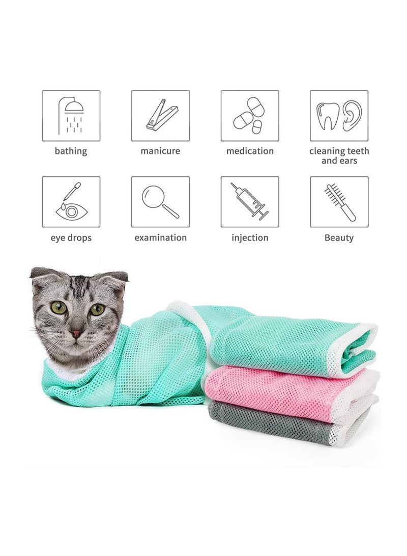 KASTWAVE Cat Cleaning Bathing Bag Shower Adjustable - Image 4