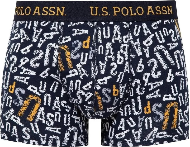 U.S. Polo Assn. Men's 3-Pack Boxers 96% Cotton 5% Lycra