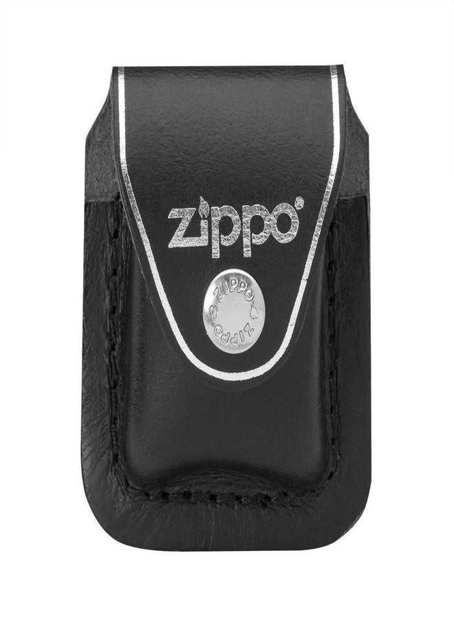 Zippo Black Lighter Pouch with Clip - Image 1