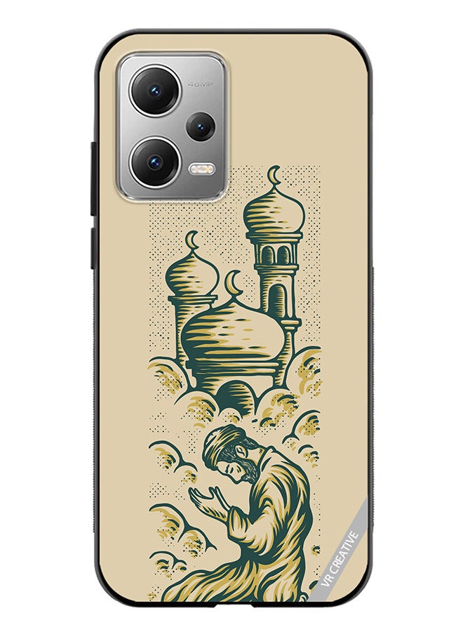 VR CREATIVE Protective Case Cover For Xiaomi Redmi Note 12 Prayer Design Multicolour - Image 1