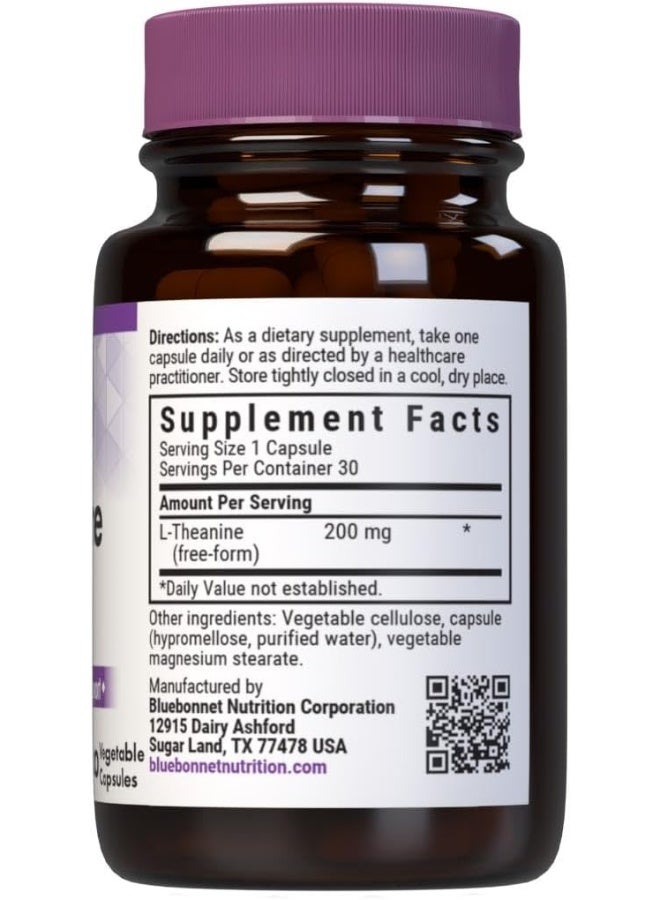 Blue Bonnet مكمل بي بي إل-ثيانين 200 ملغ 30 حبة # 89 - Image 2