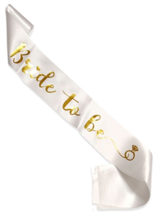 WOBBOX Bride to Be Sash (White) - Image 1