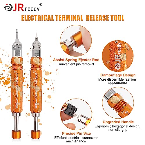 JRready ST5262 2Pcs Molex Pin Extractors Terminal Release Tool Kit for Molex MX3.0 Male/Female Terminals Extraction Tool for Micro-Fit Terminals Pin Removal Tool Kit - Image 4