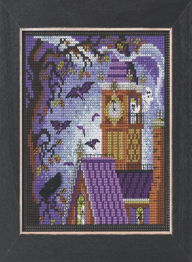Mill Hill Haunted Tower Beaded Counted Cross Stitch Kit 2022 Buttons & Beads Autumn MH142226 - Image 2