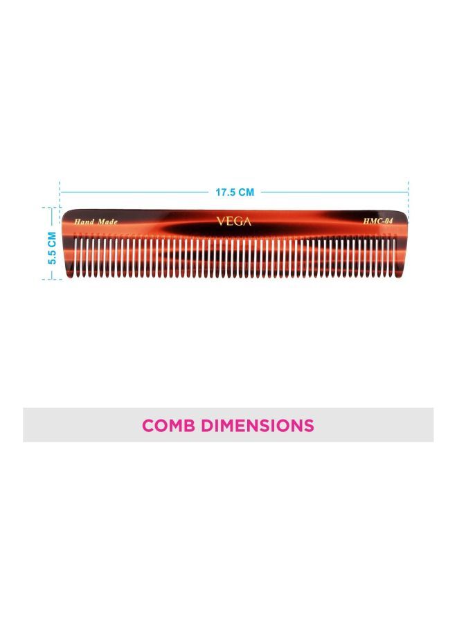 نيبمينينت مستحضر تمشيط الشعر تورتويز شيل أحمر/بني 17.5x5.5سم - Image 2