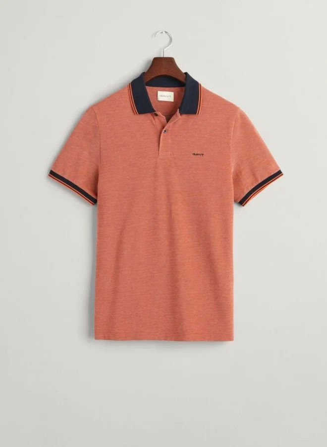 GANT Gant 4-Color Oxford Piqué Polo Shirt