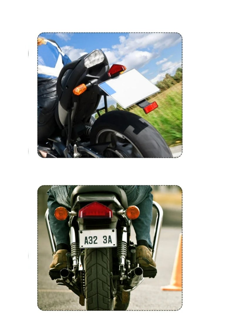 Universal 12V DC LED Brake Stop Tail Light Signal Indicators Motorcycle Motorbike ATV Dirt Bike Rear Brake Light - Image 5