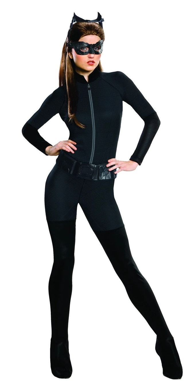 Rubies DC Batman The Dark Knight Rises: Catwoman Costume for Adults, Women's Medium - Image 1