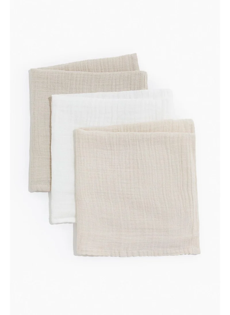 H&M 3-pack muslin comfort blankets