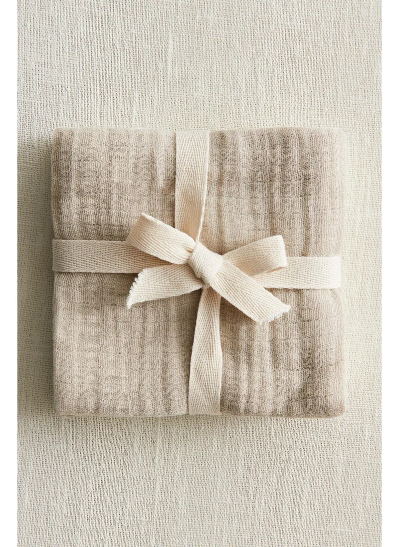 H&M 3-pack muslin comfort blankets