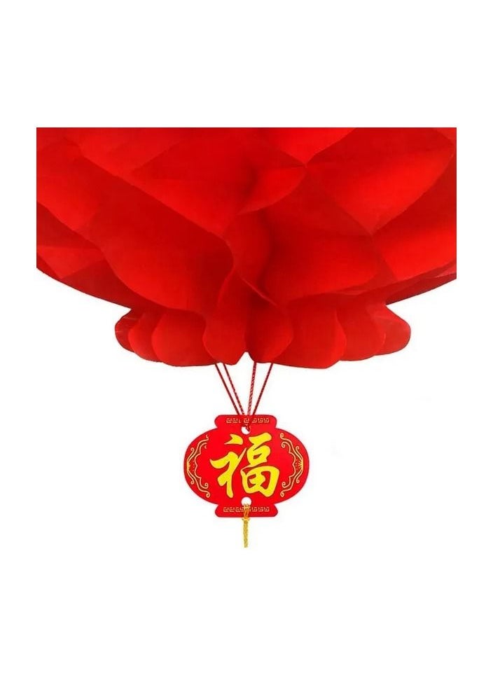 Generic - 20-Pieces Chinese Lantern Decoration Foldable,Good Luck Chinese New Year Spring Festival Supplies or Decoration - Image 1