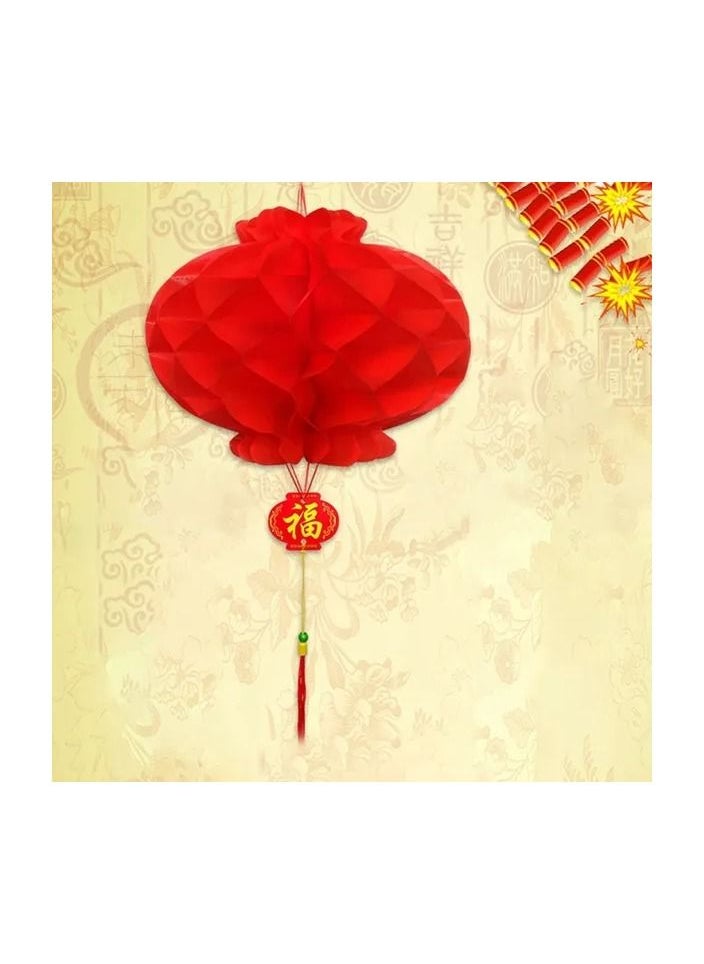 Generic - 20-Pieces Chinese Lantern Decoration Foldable,Good Luck Chinese New Year Spring Festival Supplies or Decoration - Image 1