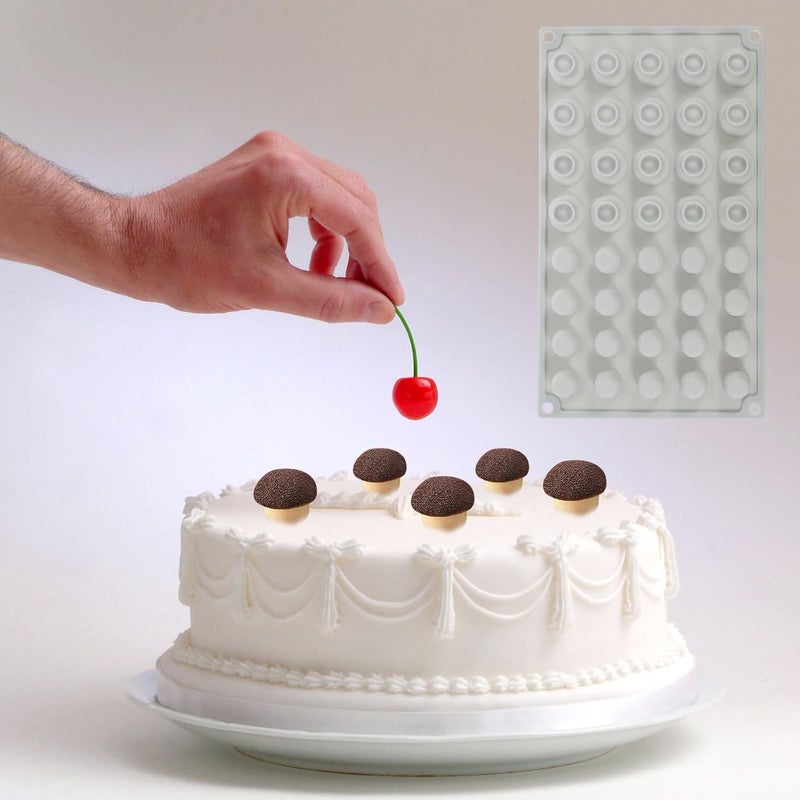 TIDTALEO Mushroom Silicone Mold Small Chocolate Mold for Baking Candy Decorating Kitchen Tools - Image 5