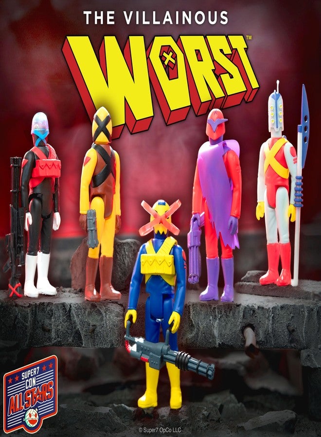 Super7 The Worst X-2 (The Unknown) Mutant Team - 3.75" The Worst Action Figure with Accessory Collectibles and Retro Toys - Image 5