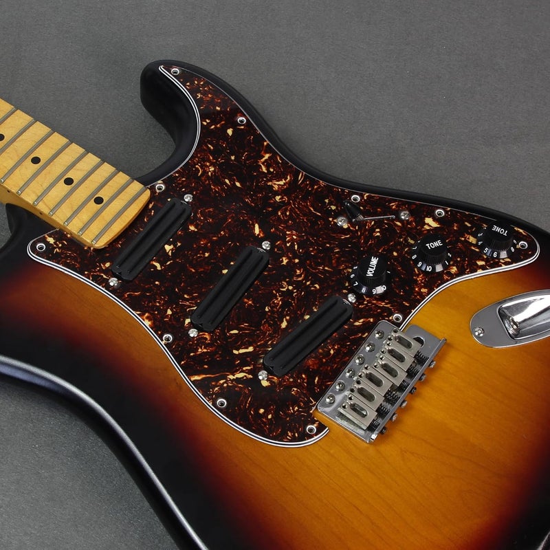 FLEOR Hot Dual Rail Humbucker Single-Coil-Sized Guitar Humbucker Pickup(9-10K), Full Black - Image 5