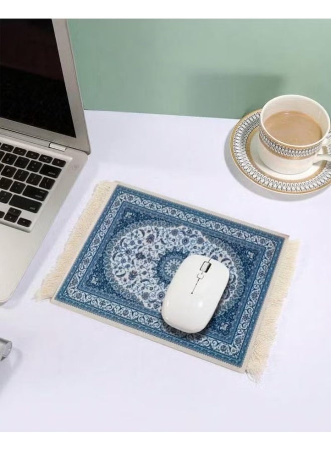 Mouse Pads for Wireless Mouse,Oriental Persian Carpet Mouse Mat Computer Mousepad for Table Decor - Image 2